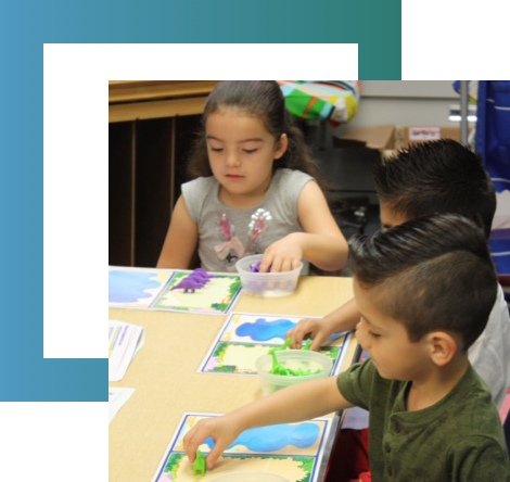 children in classroom